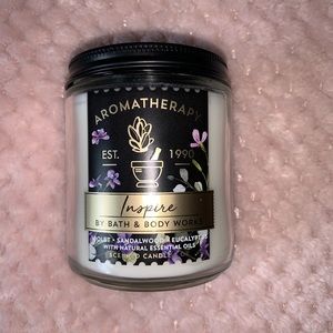 Bath and Body Works Aromatherapy Inspire Candle
